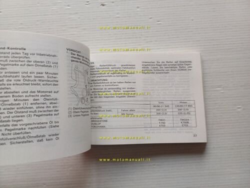 Honda Transalp XL 600 V 1990 manuale uso manutenzione italiano …