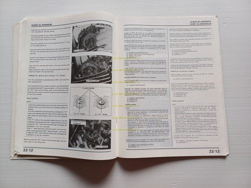 Honda Transalp XL 600 V VARIANTI 1988 manuale officina ITALIANO …