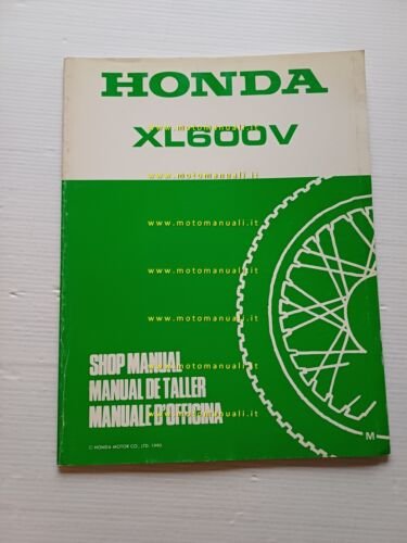 Honda Transalp XL 600 V VARIANTI 1990 manuale officina ITALIANO …