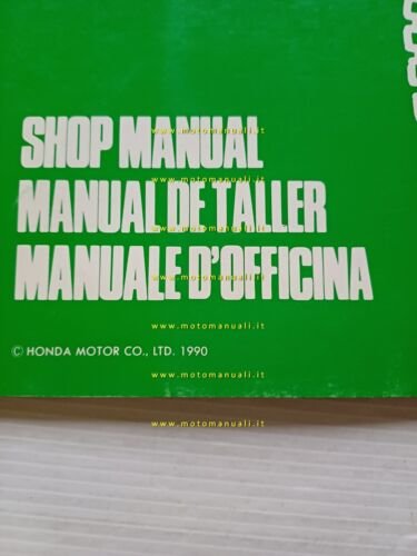 Honda Transalp XL 600 V VARIANTI 1990 manuale officina ITALIANO …