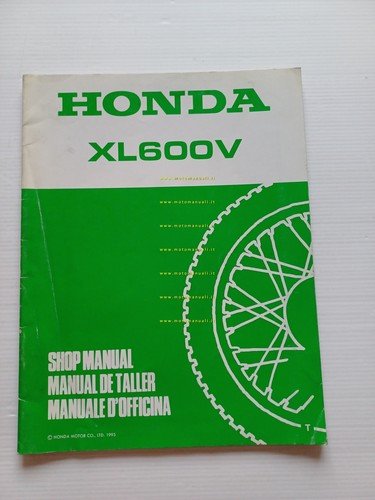 Honda Transalp XL 600 V VARIANTI 1995 manuale officina ITALIANO …