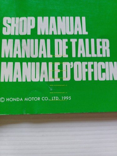 Honda Transalp XL 600 V VARIANTI 1995 manuale officina ITALIANO …