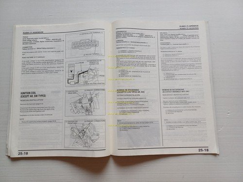 Honda Transalp XL 600 V VARIANTI 1995 manuale officina ITALIANO …