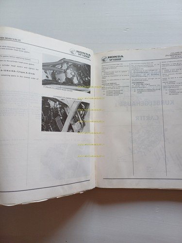 Honda VF 1000 F 1984 manuale officina originale