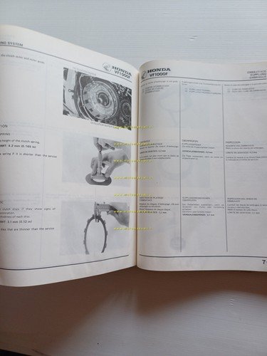 Honda VF 1000 F 1984 manuale officina originale