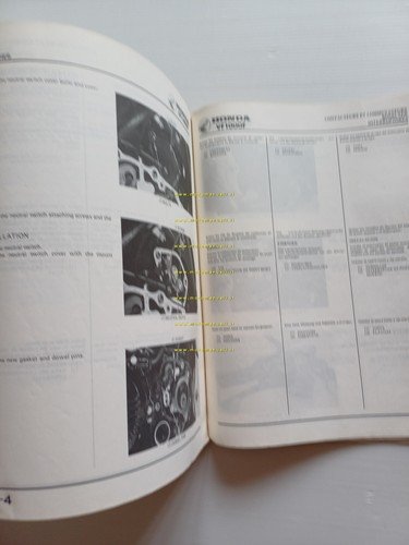 Honda VF 1000 F 1984 manuale officina originale