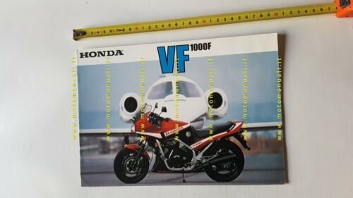 Honda VF 1000 F 1985 depliant ITALIANO originale