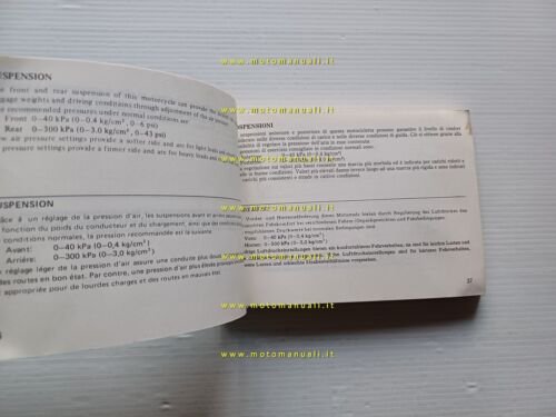 Honda VF 1000 F II 1985 manuale uso manutenzione libretto …