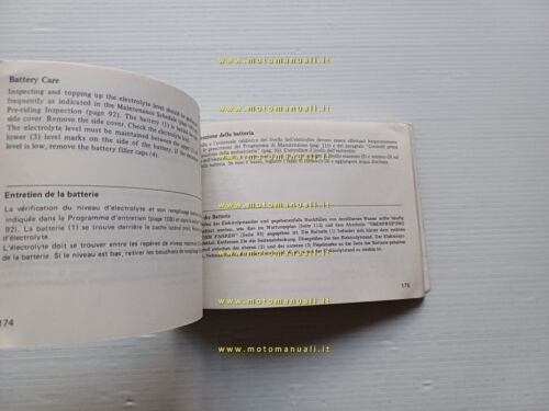 Honda VF 1000 F II 1985 manuale uso manutenzione libretto …