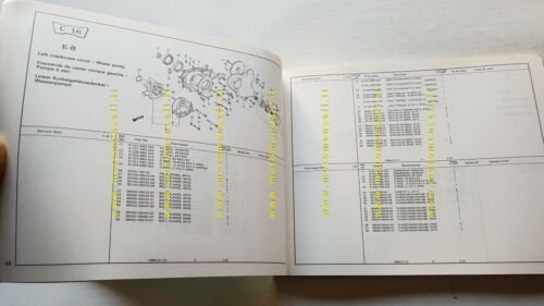 HONDA VF 1000 R 1984 catalogo ricambi ORIGINALE Spare Parts …