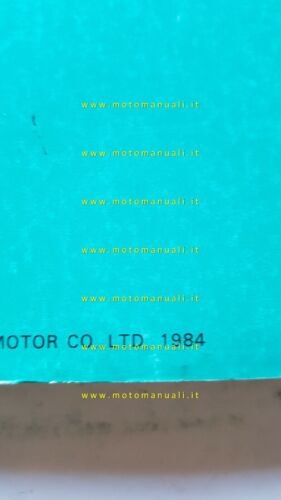 HONDA VF 1000 R 1984 catalogo ricambi ORIGINALE Spare Parts …