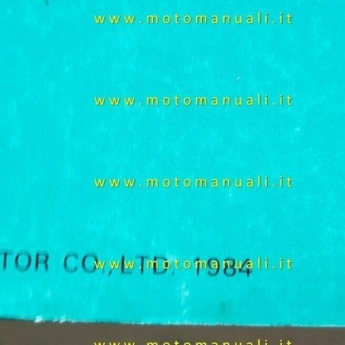 HONDA VF 1000 R 1984 catalogo ricambi ORIGINALE Spare Parts …
