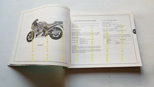 HONDA VF 1000 R 1984 catalogo ricambi ORIGINALE Spare Parts …