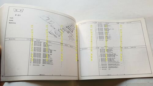 HONDA VF 1000 R 1984 catalogo ricambi ORIGINALE Spare Parts …