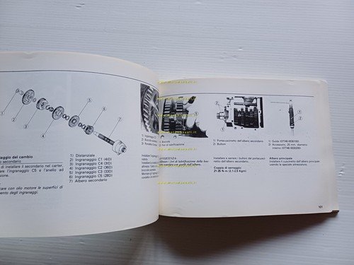 Honda VF 1000 R 1984 manuale uso e officina riparazione …