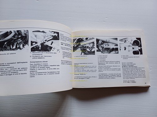 Honda VF 1000 R 1984 manuale uso e officina riparazione …