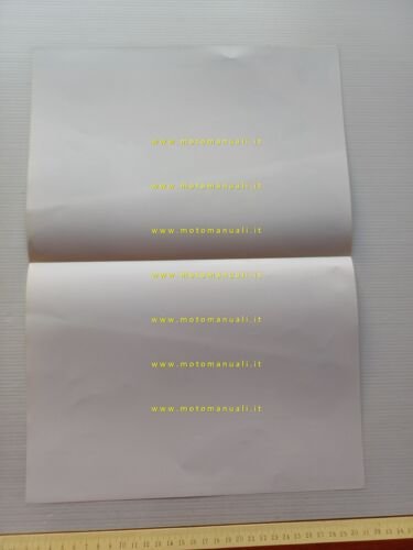 Honda VF 1000 R 1984 Prototipo depliant INGLESE originale printed …