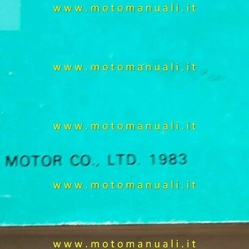 HONDA VF 400 F 1983 catalogo ricambi ORIGINALE spare parts …