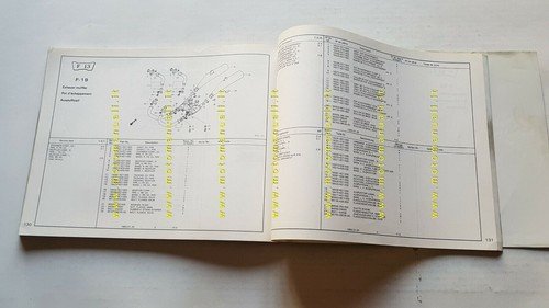 HONDA VF 400 F 1983 catalogo ricambi ORIGINALE spare parts …