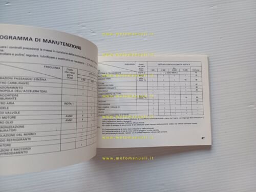 Honda VF 400 F 1984 manuale uso manutenzione libretto originale …