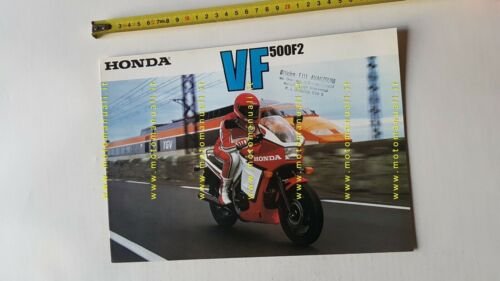 Honda VF 500 F II depliant ITALIANO originale brochure