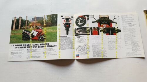 Honda VF 500 F II depliant ITALIANO originale brochure