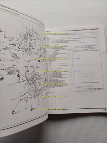 HONDA VF 750 C 1993 manuale officina ITALIANO moto originale