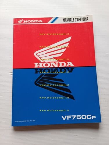 HONDA VF 750 C 1993 manuale officina ITALIANO moto originale