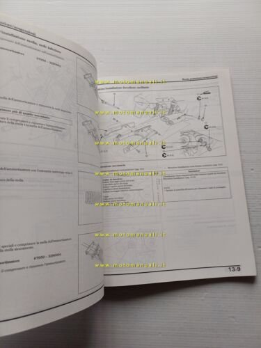 HONDA VF 750 C 1993 manuale officina ITALIANO moto originale