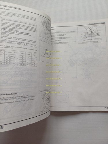HONDA VF 750 C 1993 manuale officina riparazione ITALIANO originale