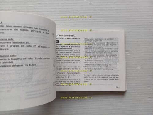 Honda VF 750 C 1993 manuale uso manutenzione libretto italiano …