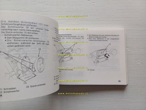 Honda VF 750 C 1993 manuale uso manutenzione libretto italiano …