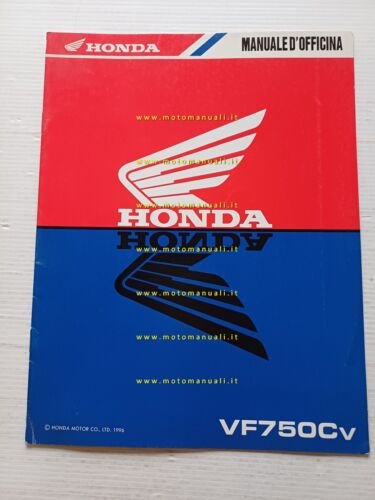 Honda VF 750 C VARIANTI 1996 manuale officina ITALIANO originale