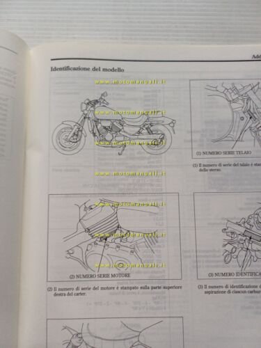 Honda VF 750 C VARIANTI 1996 manuale officina ITALIANO originale