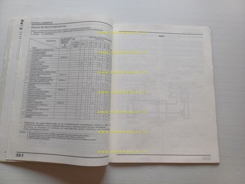 Honda VF 750 Custom 1988 aggiornamento SUPPLEMENTO manuale officina originale