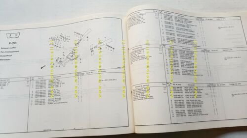 HONDA VF 750 F- V45 Interceptor 1983 catalogo ricambi ORIGINALE …