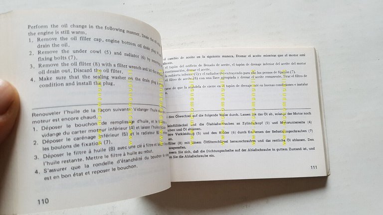 Honda VF 750 F 1982 manuale uso manutenzione libretto INGLESE …