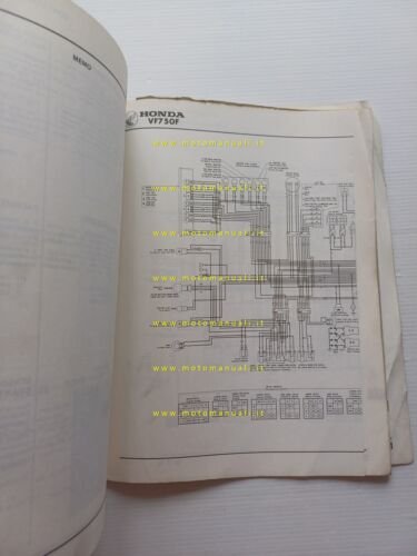 HONDA VF 750 F 1983 manuale officina originale