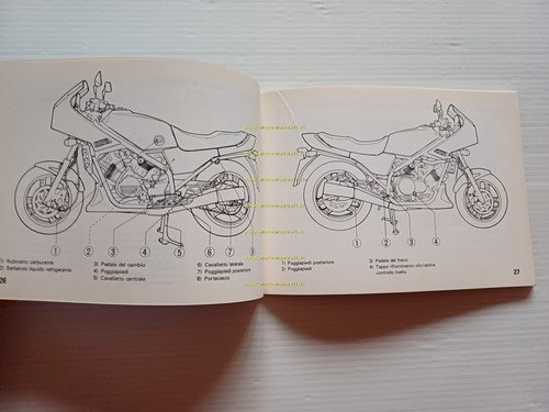 Honda VF 750 F 1983 manuale uso manutenzione libretto italiano …