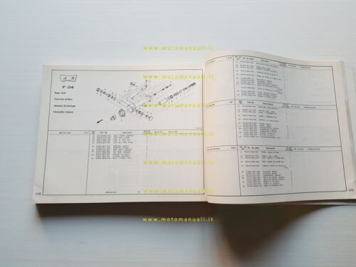 Honda VF 750 S - V45 SABRE 1982 catalogo ricambi …