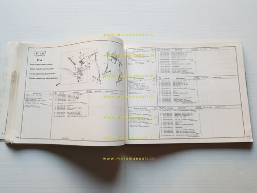 Honda VF 750 S - V45 SABRE 1982 catalogo ricambi …