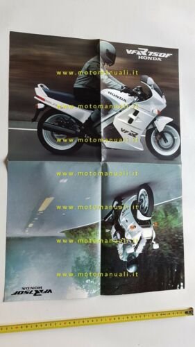 Honda VFR 750 F 1985 depliant ITALIANO originale brochure