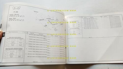 HONDA VFR 750 F 1986 catalogo ricambi ORIGINALE Parts Catalogue