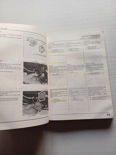 HONDA VFR 750 F 1986 manuale officina ITALIANO originale