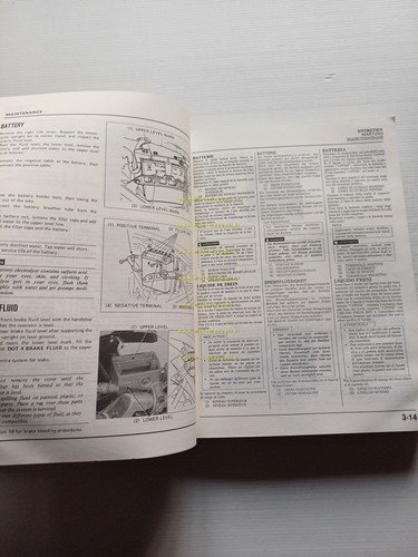 HONDA VFR 750 F 1986 manuale officina ITALIANO originale