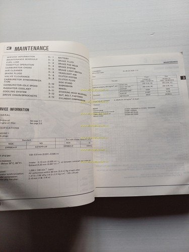 HONDA VFR 750 F 1986 manuale officina ITALIANO originale
