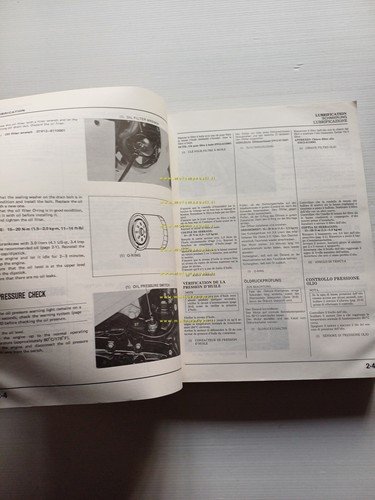 HONDA VFR 750 F 1986 manuale officina ITALIANO originale