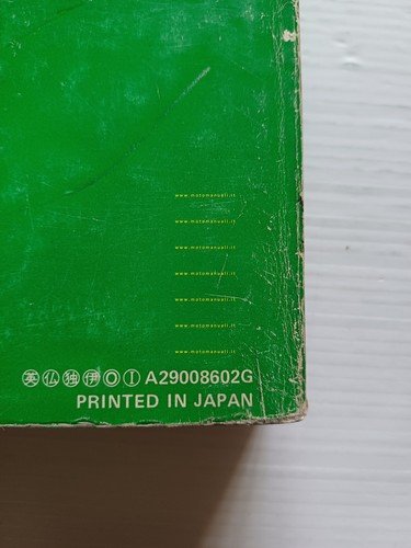 HONDA VFR 750 F 1986 manuale officina ITALIANO originale