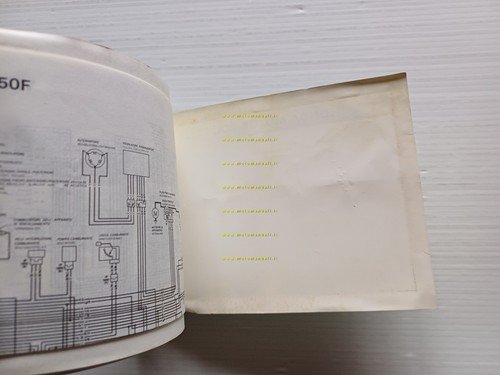 Honda VFR 750 F 1987-88 manuale uso manutenzione italiano originale