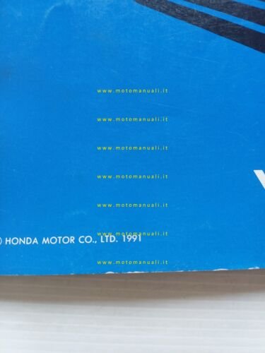 Honda VFR 750 F 1991 aggiornamento SUPPLEMENTO manuale officina originale